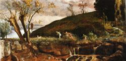 Arnold Bocklin Diana's Hunt Spain oil painting art